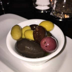 Olives from Parker & Quinn at The Refinery Hotel